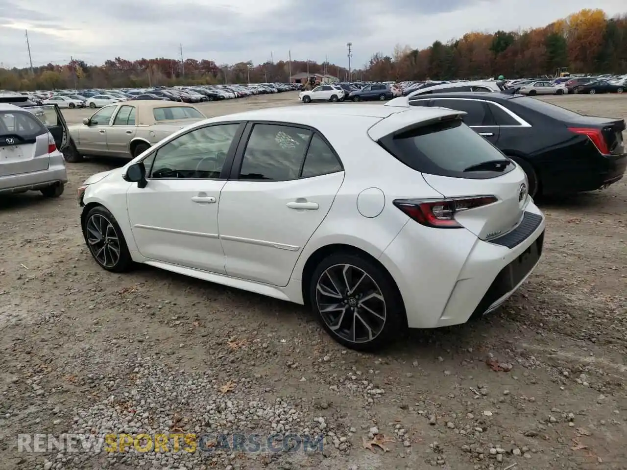 2 Photograph of a damaged car JTNK4RBEXK3051691 TOYOTA COROLLA 2019