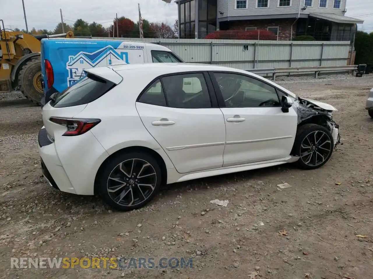 3 Photograph of a damaged car JTNK4RBEXK3051691 TOYOTA COROLLA 2019