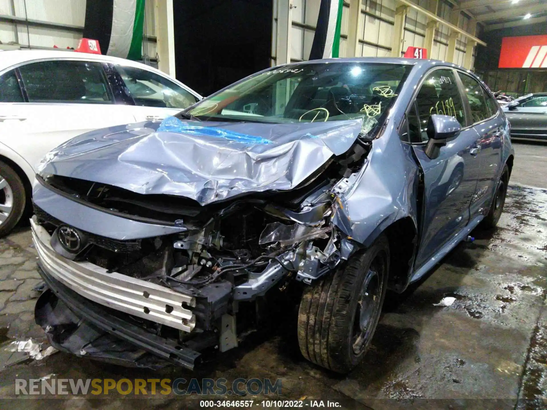 2 Photograph of a damaged car 00FEPRAE1LP096148 TOYOTA COROLLA 2020