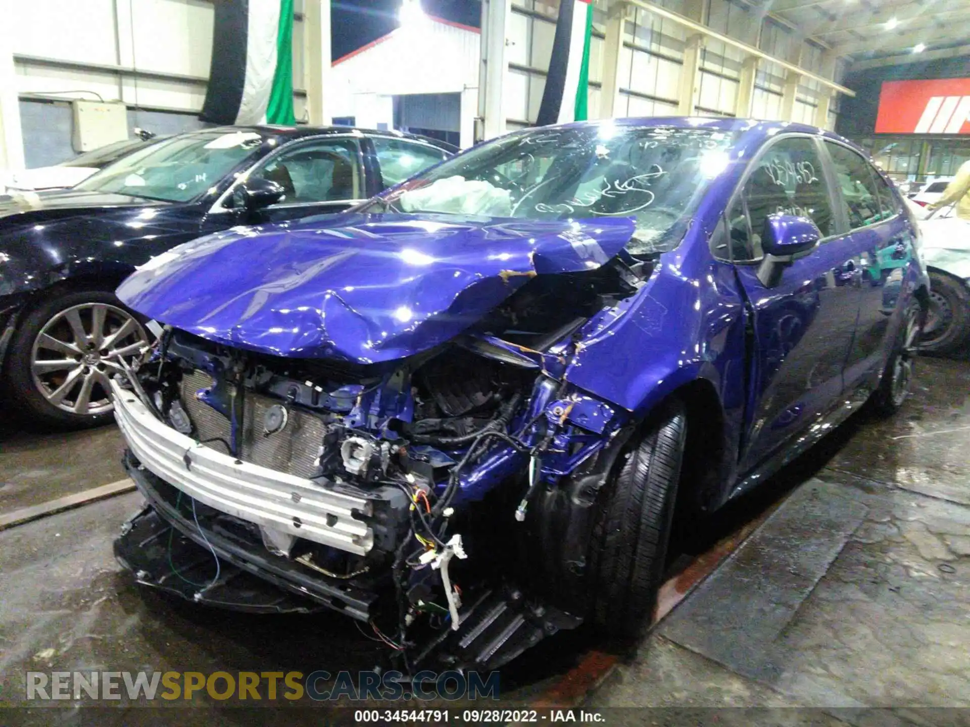 2 Photograph of a damaged car 00FS4RCE8LP025957 TOYOTA COROLLA 2020
