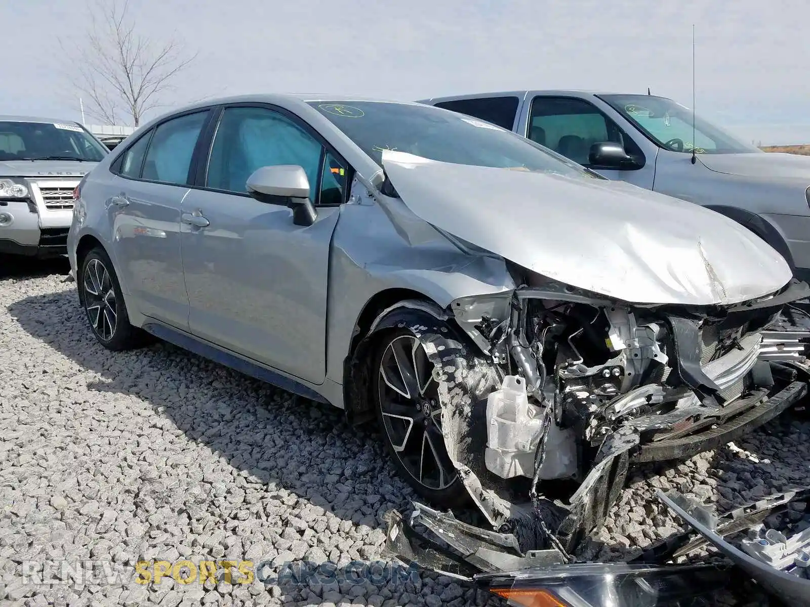 1 Photograph of a damaged car 5YFB4RBE0LP003114 TOYOTA COROLLA 2020