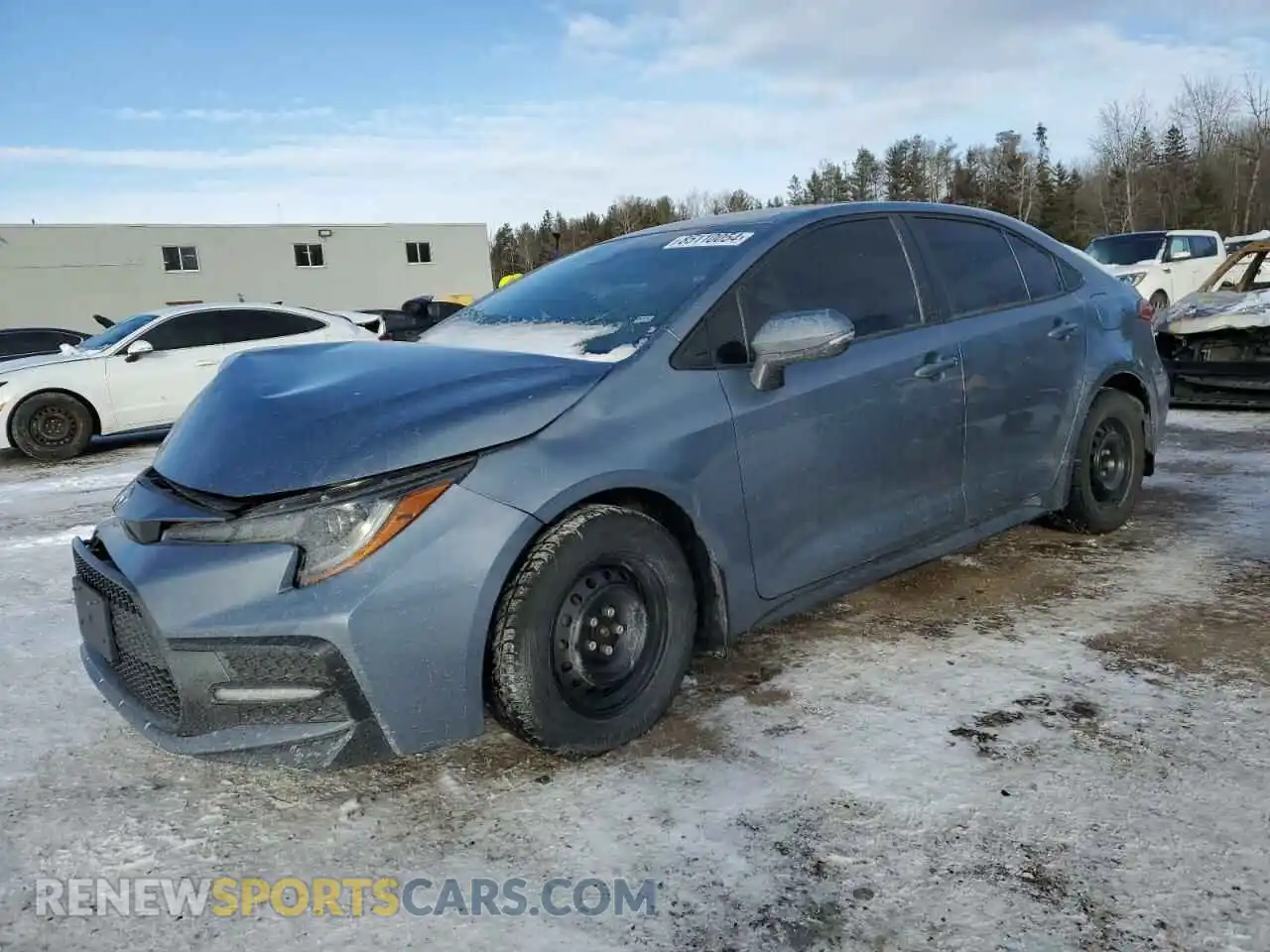 1 Photograph of a damaged car 5YFB4RBE0LP020852 TOYOTA COROLLA 2020
