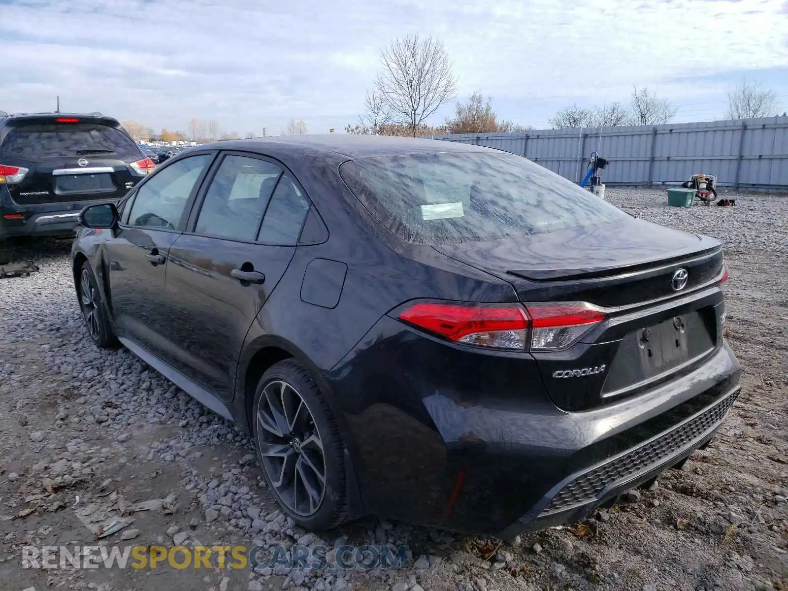 3 Photograph of a damaged car 5YFB4RBE1LP045534 TOYOTA COROLLA 2020