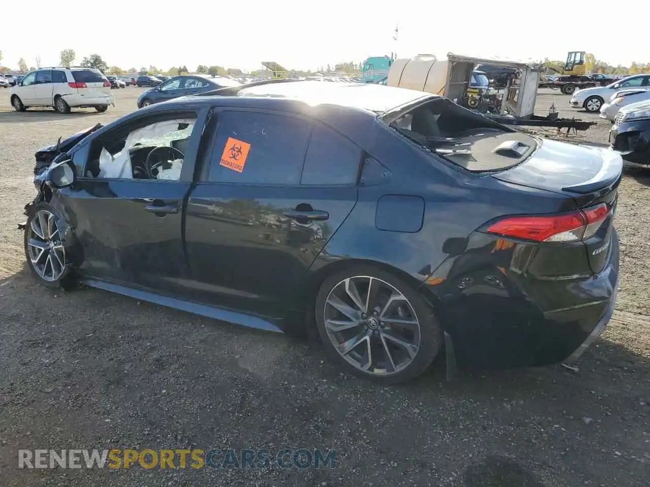 2 Photograph of a damaged car 5YFB4RBE7LP052620 TOYOTA COROLLA 2020