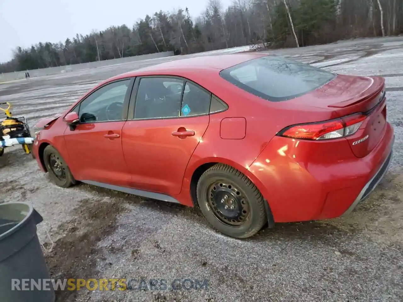 2 Photograph of a damaged car 5YFB4RBE8LP007850 TOYOTA COROLLA 2020
