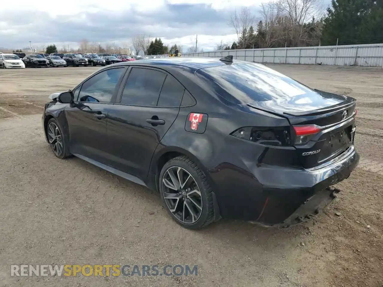 2 Photograph of a damaged car 5YFB4RBE8LP009212 TOYOTA COROLLA 2020