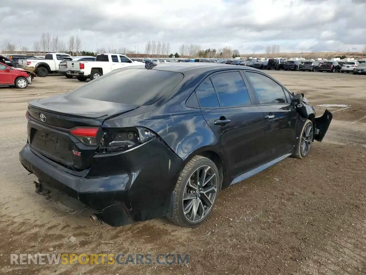 3 Photograph of a damaged car 5YFB4RBE8LP009212 TOYOTA COROLLA 2020
