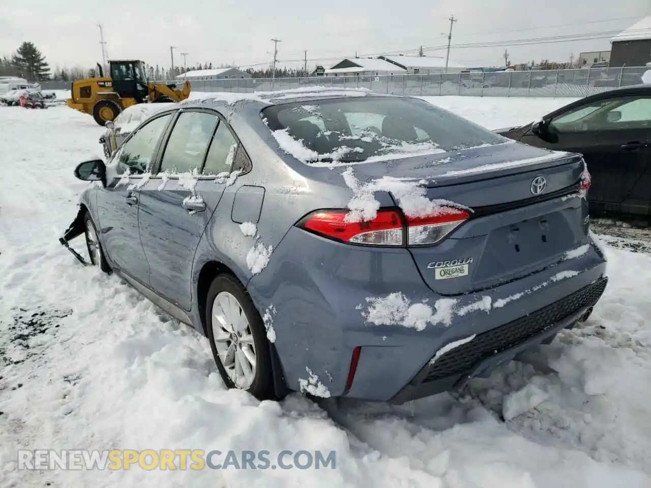 3 Photograph of a damaged car 5YFB4RBE8LP048561 TOYOTA COROLLA 2020