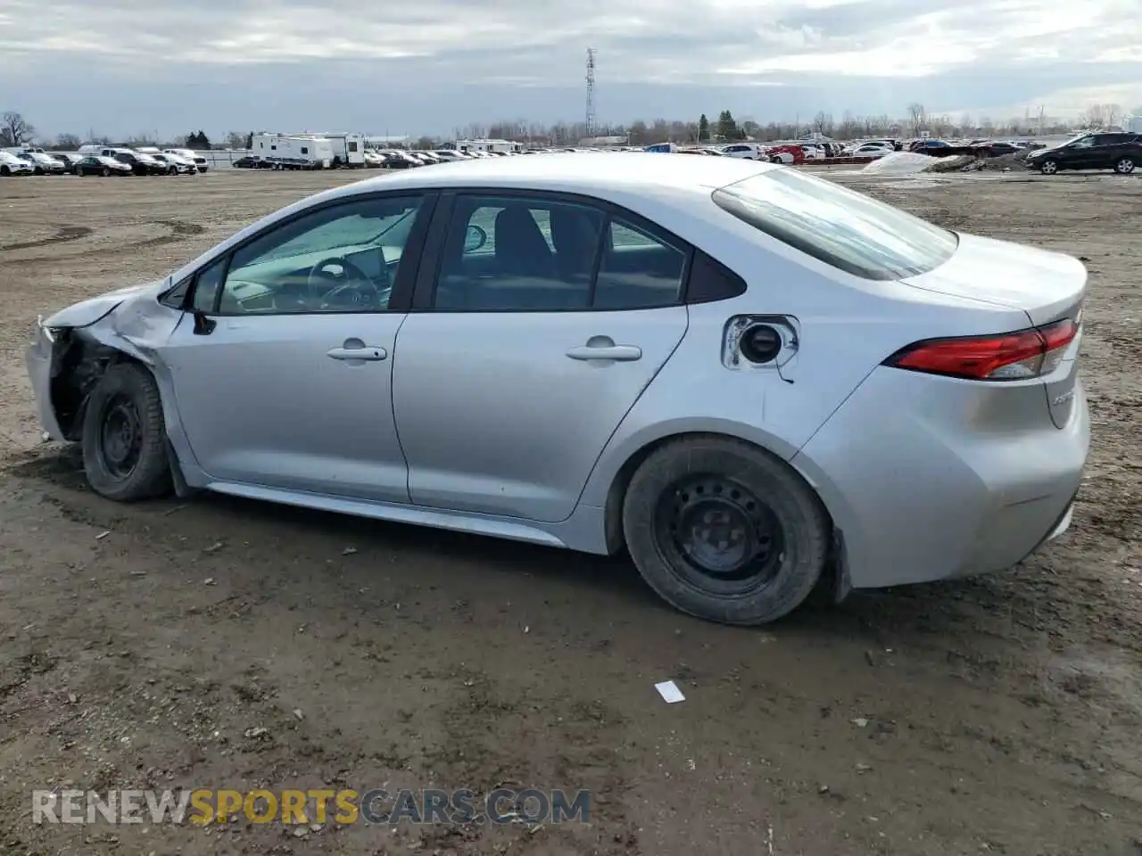 2 Photograph of a damaged car 5YFBPRBE0LP068651 TOYOTA COROLLA 2020