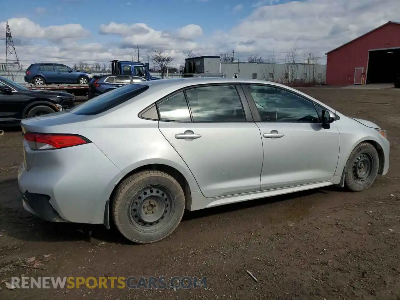 3 Photograph of a damaged car 5YFBPRBE0LP068651 TOYOTA COROLLA 2020