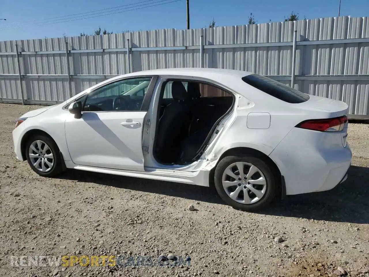2 Photograph of a damaged car 5YFBPRBE0LP113491 TOYOTA COROLLA 2020