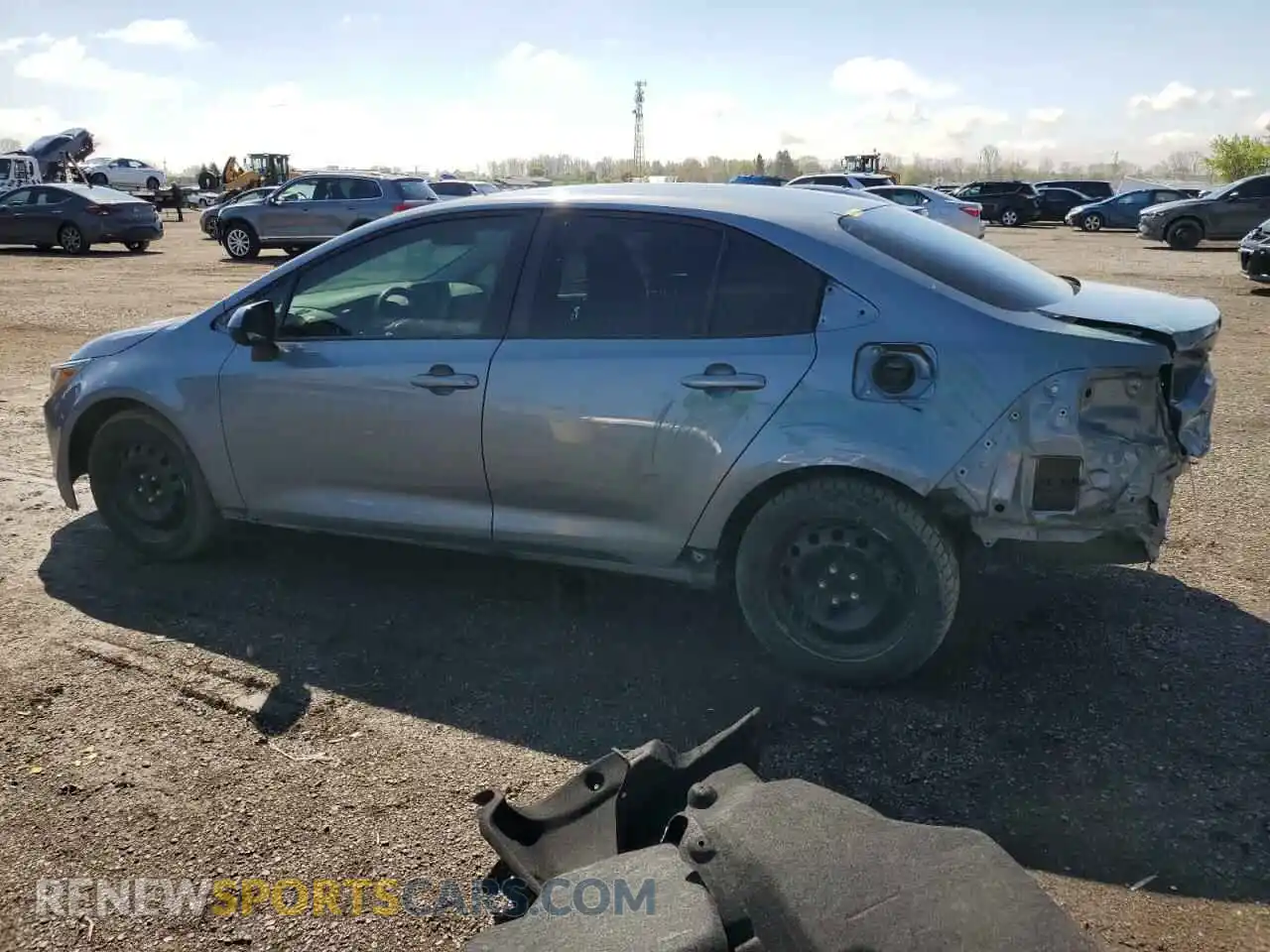 2 Photograph of a damaged car 5YFBPRBE1LP117629 TOYOTA COROLLA 2020