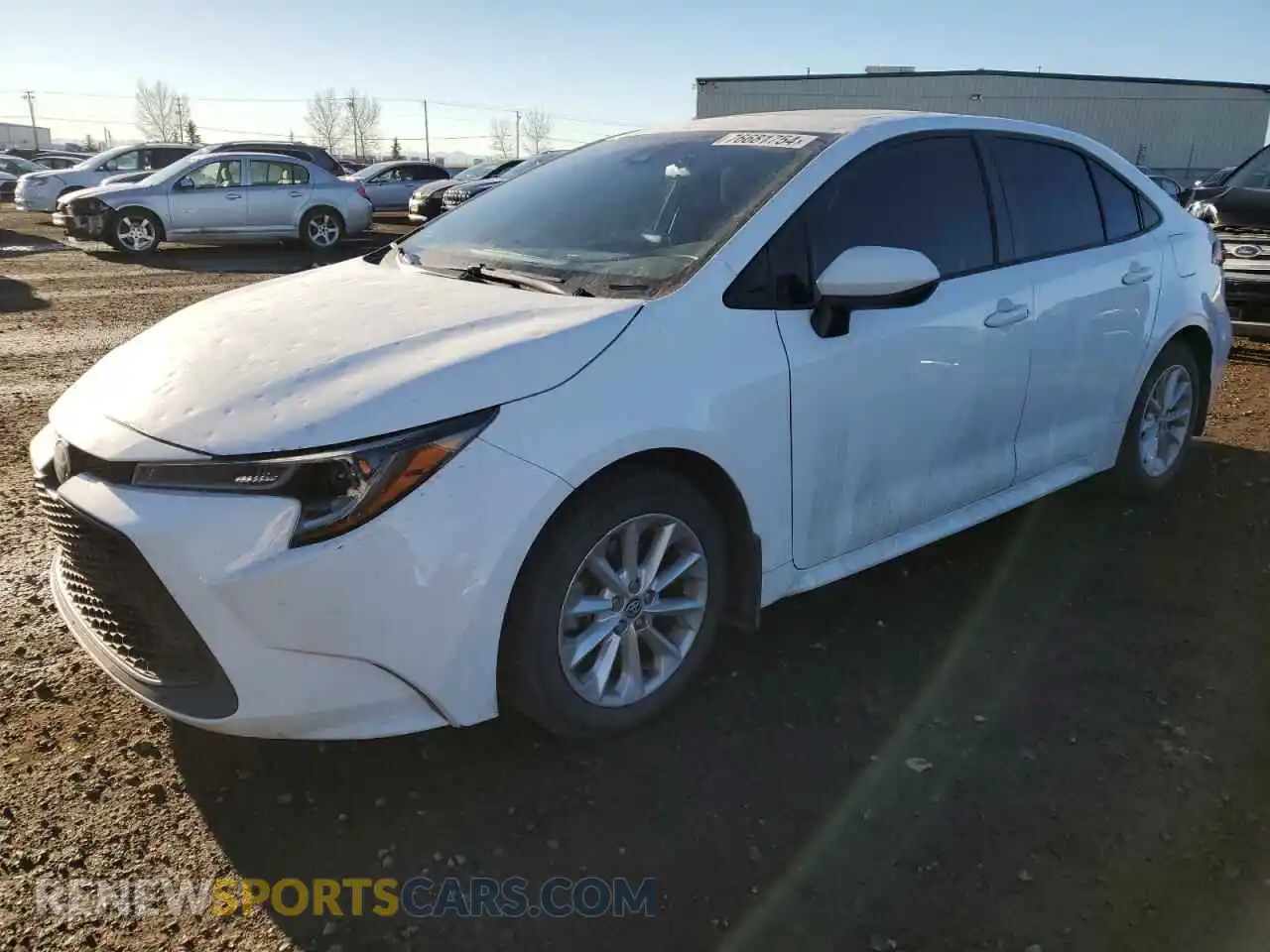 1 Photograph of a damaged car 5YFBPRBE2LP012579 TOYOTA COROLLA 2020