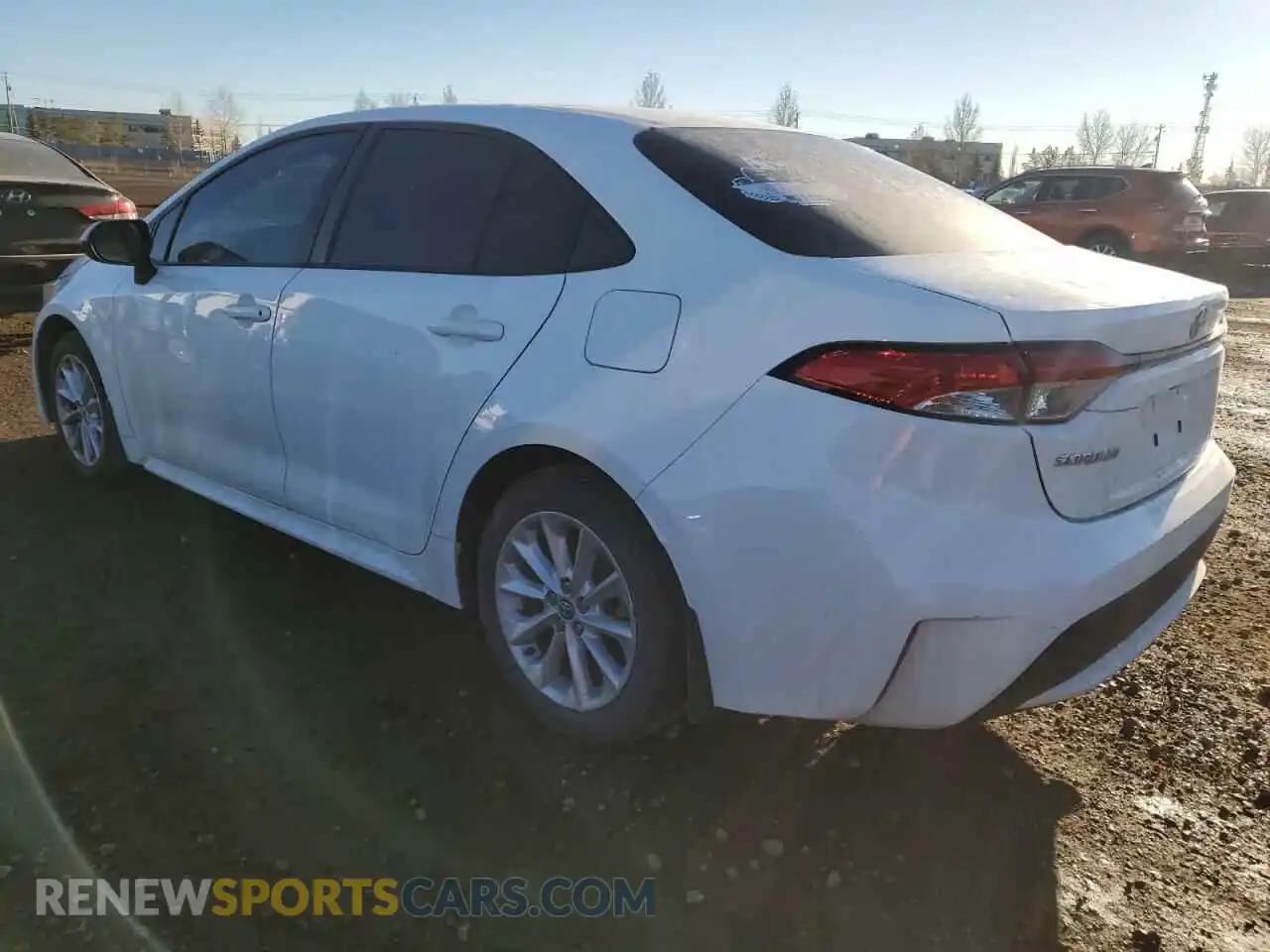 2 Photograph of a damaged car 5YFBPRBE2LP012579 TOYOTA COROLLA 2020