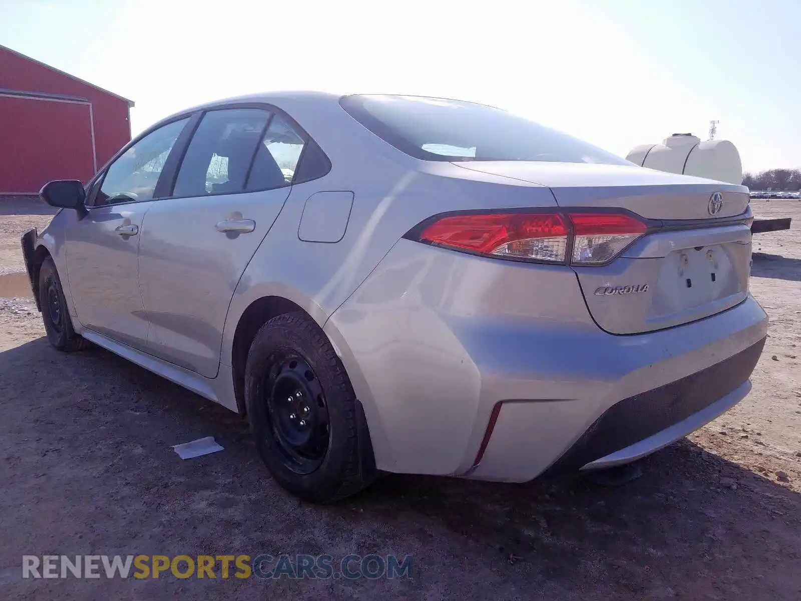 3 Photograph of a damaged car 5YFBPRBE3LP030055 TOYOTA COROLLA 2020