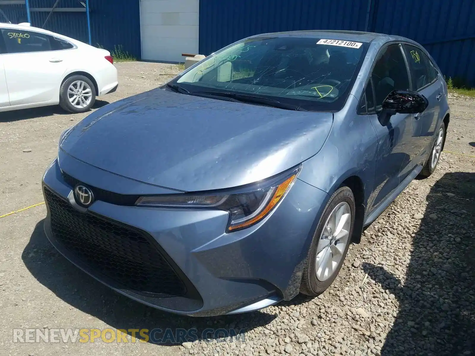 2 Photograph of a damaged car 5YFBPRBE3LP112187 TOYOTA COROLLA 2020