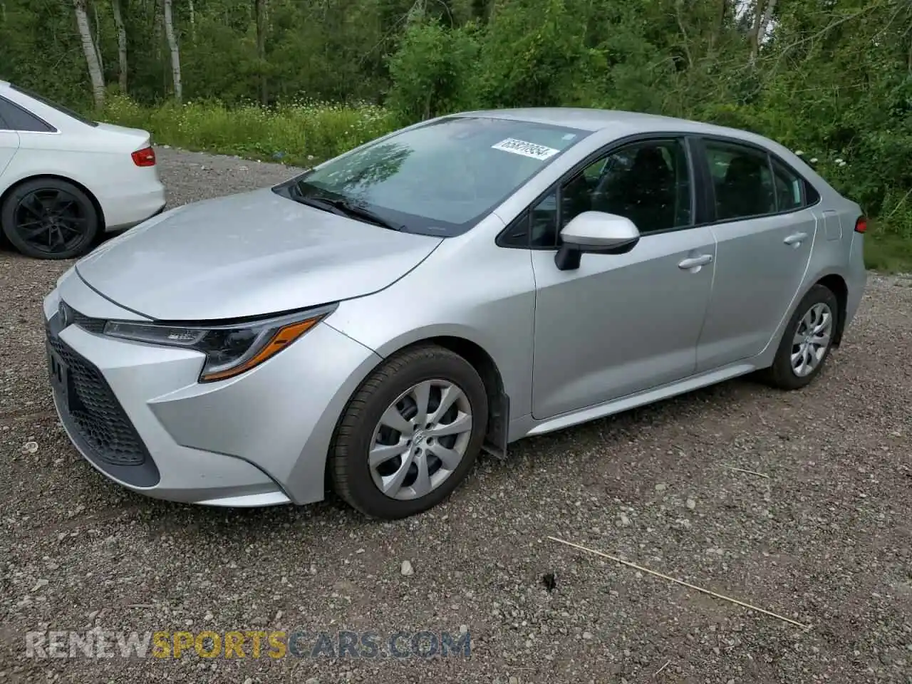 1 Photograph of a damaged car 5YFBPRBE4LP081967 TOYOTA COROLLA 2020