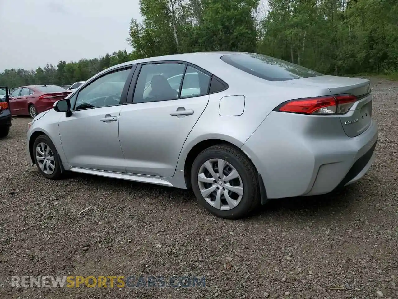 2 Photograph of a damaged car 5YFBPRBE4LP081967 TOYOTA COROLLA 2020