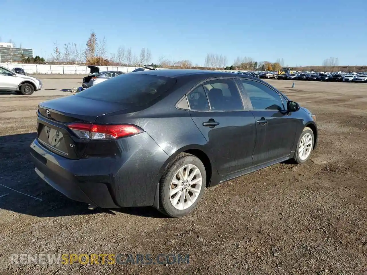 3 Photograph of a damaged car 5YFBPRBE5LP020062 TOYOTA COROLLA 2020