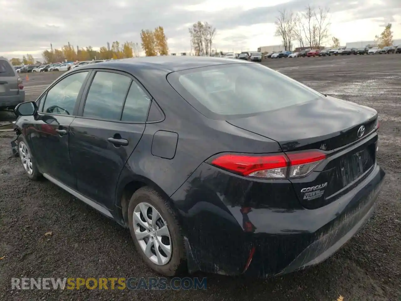 3 Photograph of a damaged car 5YFBPRBE5LP049089 TOYOTA COROLLA 2020