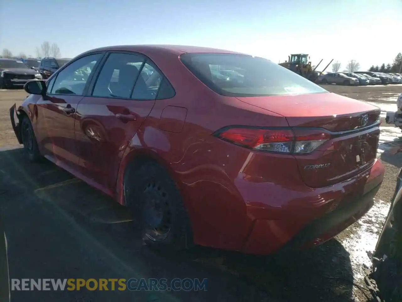 3 Photograph of a damaged car 5YFBPRBE6LP034021 TOYOTA COROLLA 2020