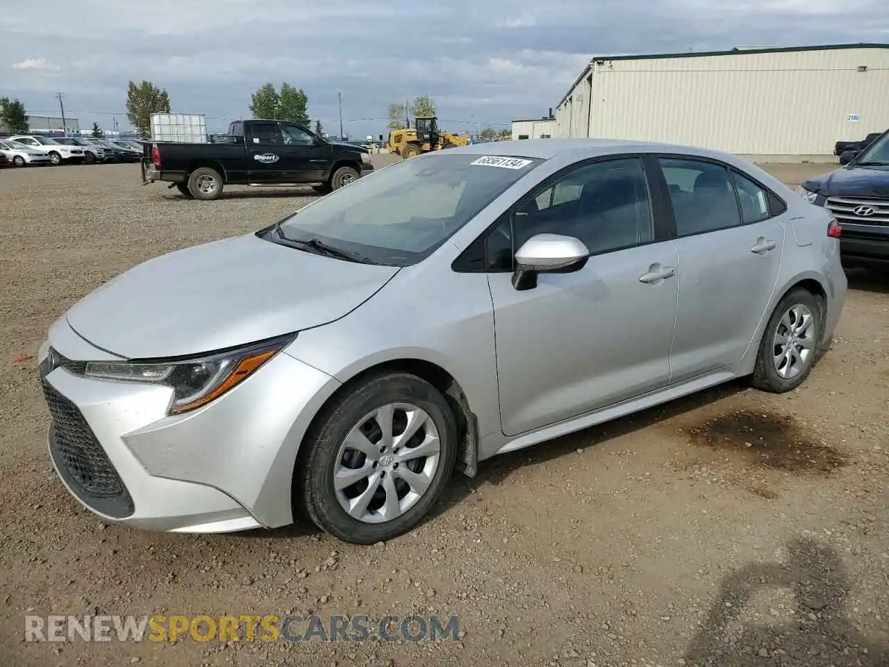 1 Photograph of a damaged car 5YFBPRBE7LP111723 TOYOTA COROLLA 2020