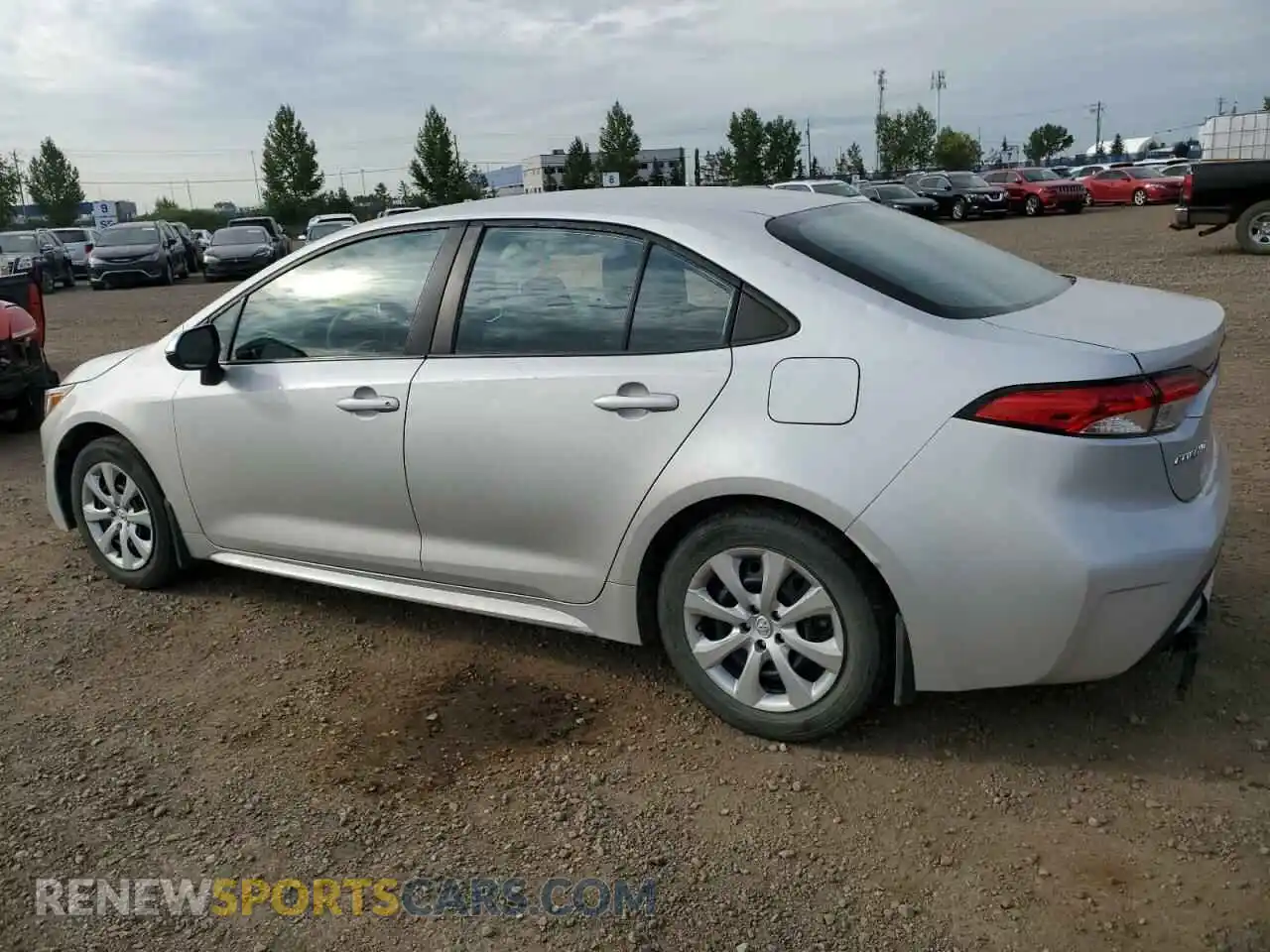 2 Photograph of a damaged car 5YFBPRBE7LP111723 TOYOTA COROLLA 2020
