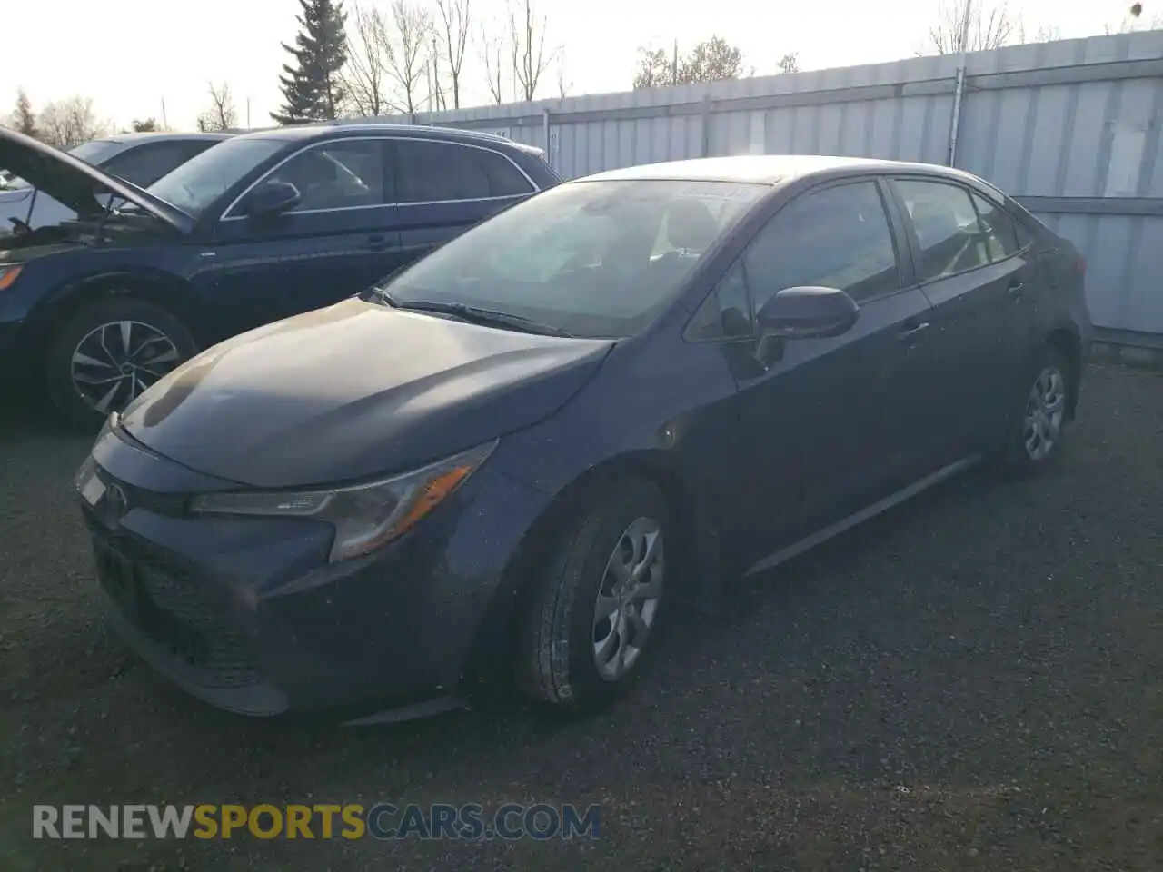 1 Photograph of a damaged car 5YFBPRBE7LP125511 TOYOTA COROLLA 2020