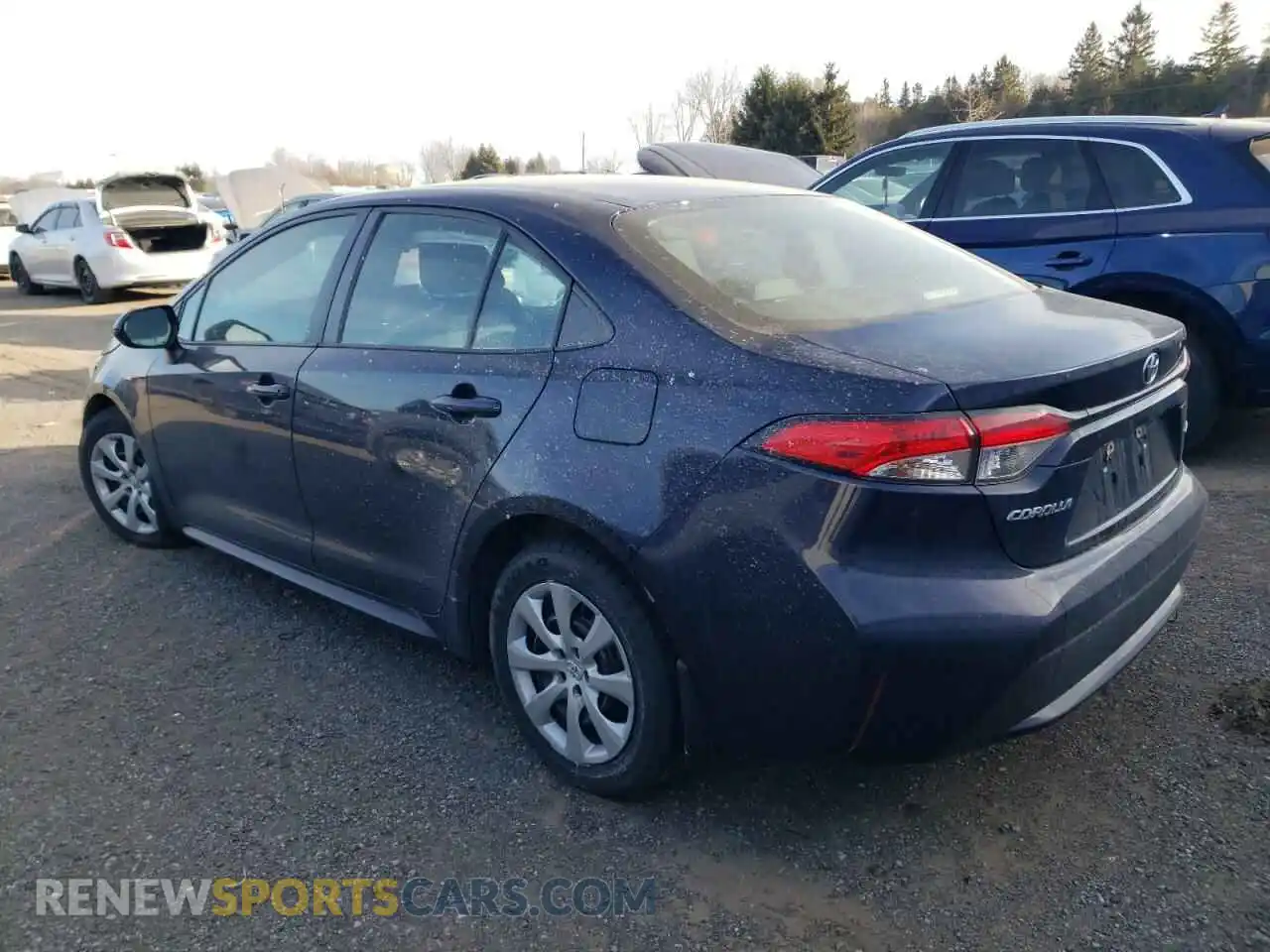 2 Photograph of a damaged car 5YFBPRBE7LP125511 TOYOTA COROLLA 2020