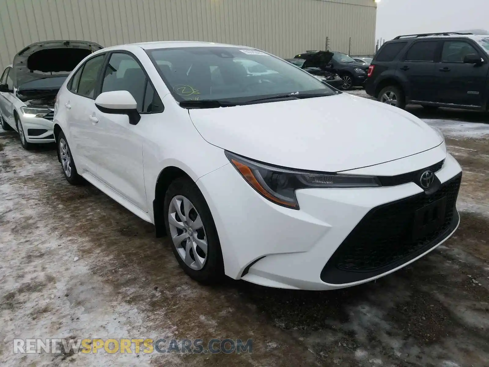 1 Photograph of a damaged car 5YFBPRBE9LP011347 TOYOTA COROLLA 2020
