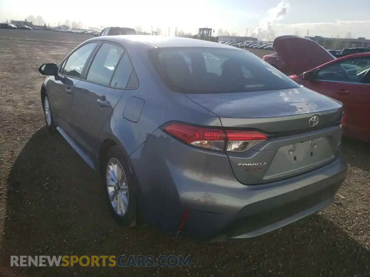 3 Photograph of a damaged car 5YFBPRBE9LP093029 TOYOTA COROLLA 2020