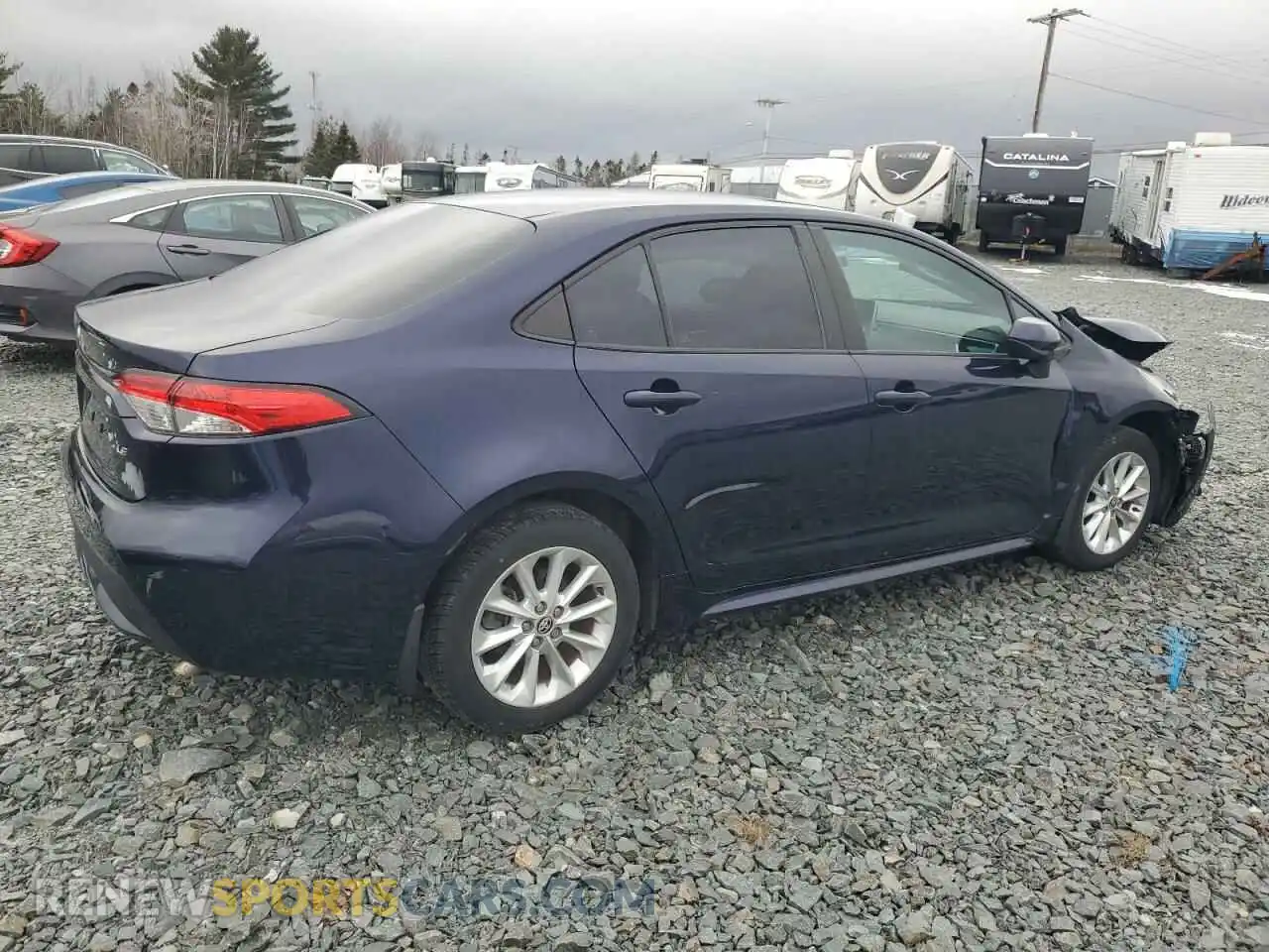 3 Photograph of a damaged car 5YFBPRBEXLP039724 TOYOTA COROLLA 2020