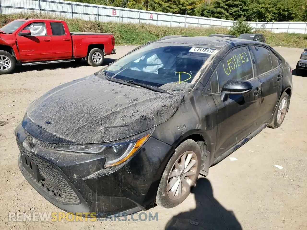 2 Photograph of a damaged car 5YFBPRBEXLP047399 TOYOTA COROLLA 2020
