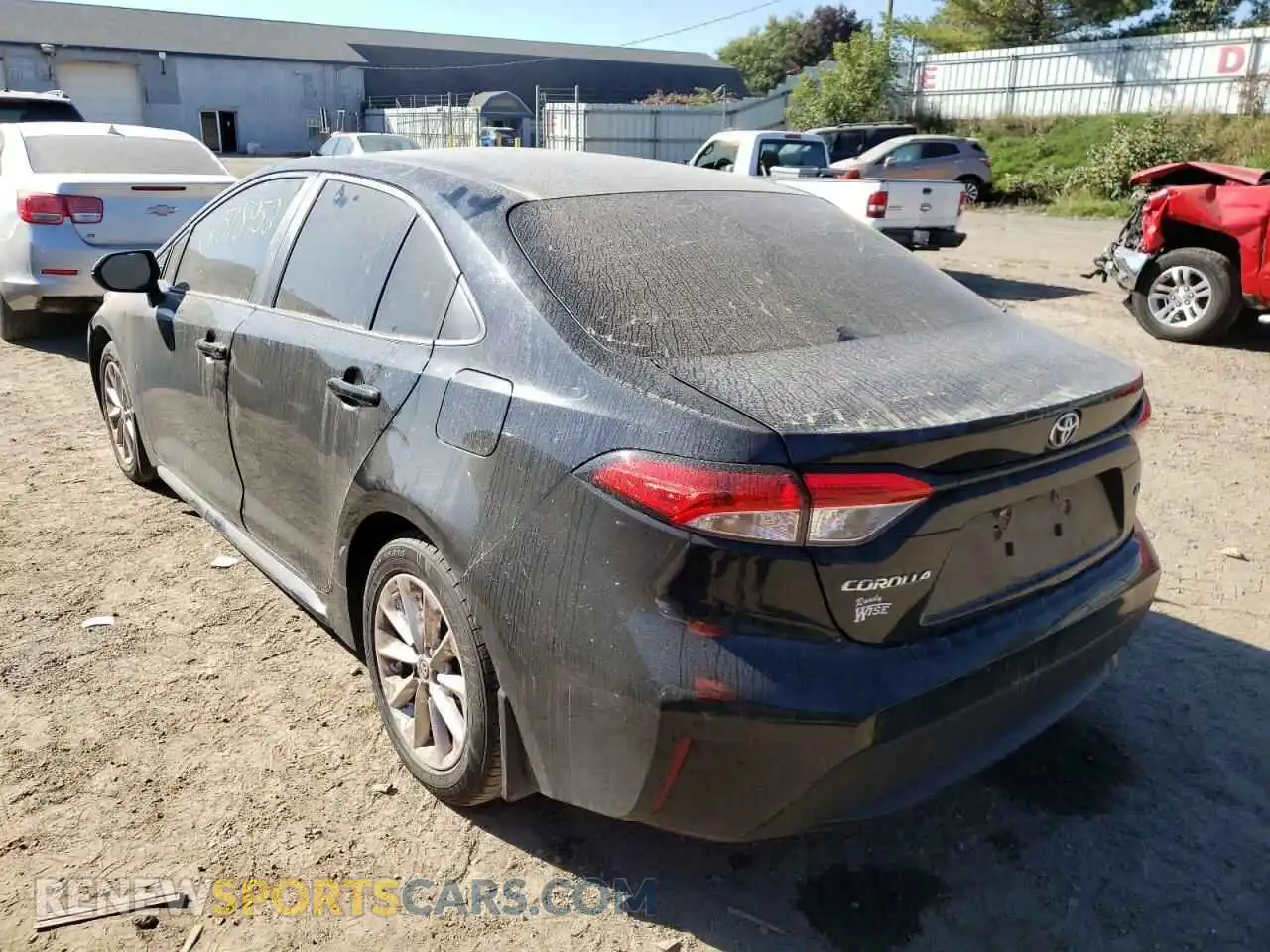 3 Photograph of a damaged car 5YFBPRBEXLP047399 TOYOTA COROLLA 2020
