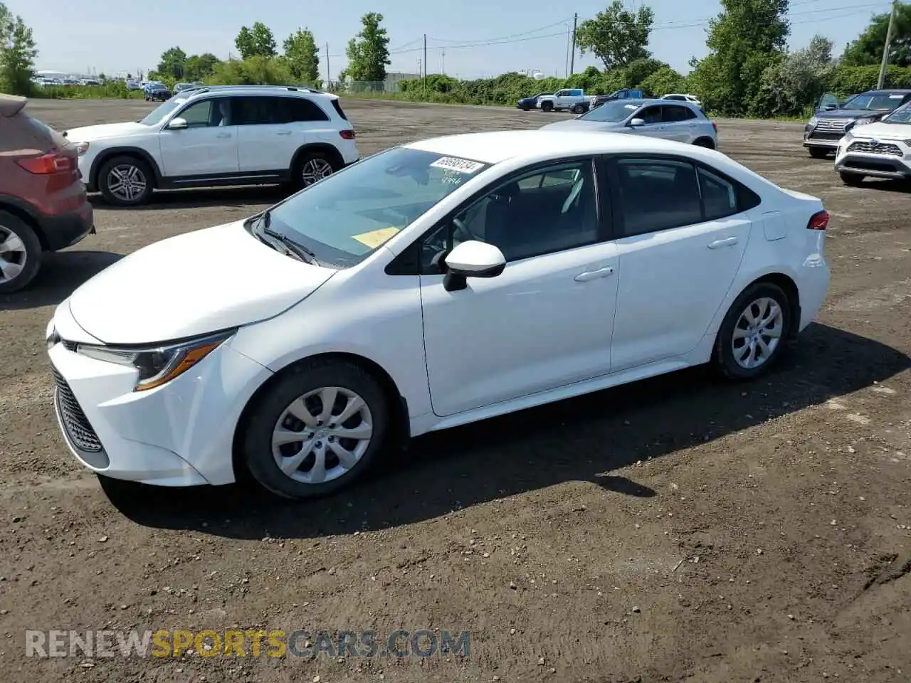 1 Фотография поврежденного автомобиля 5YFBPRBEXLP052795 TOYOTA COROLLA 2020