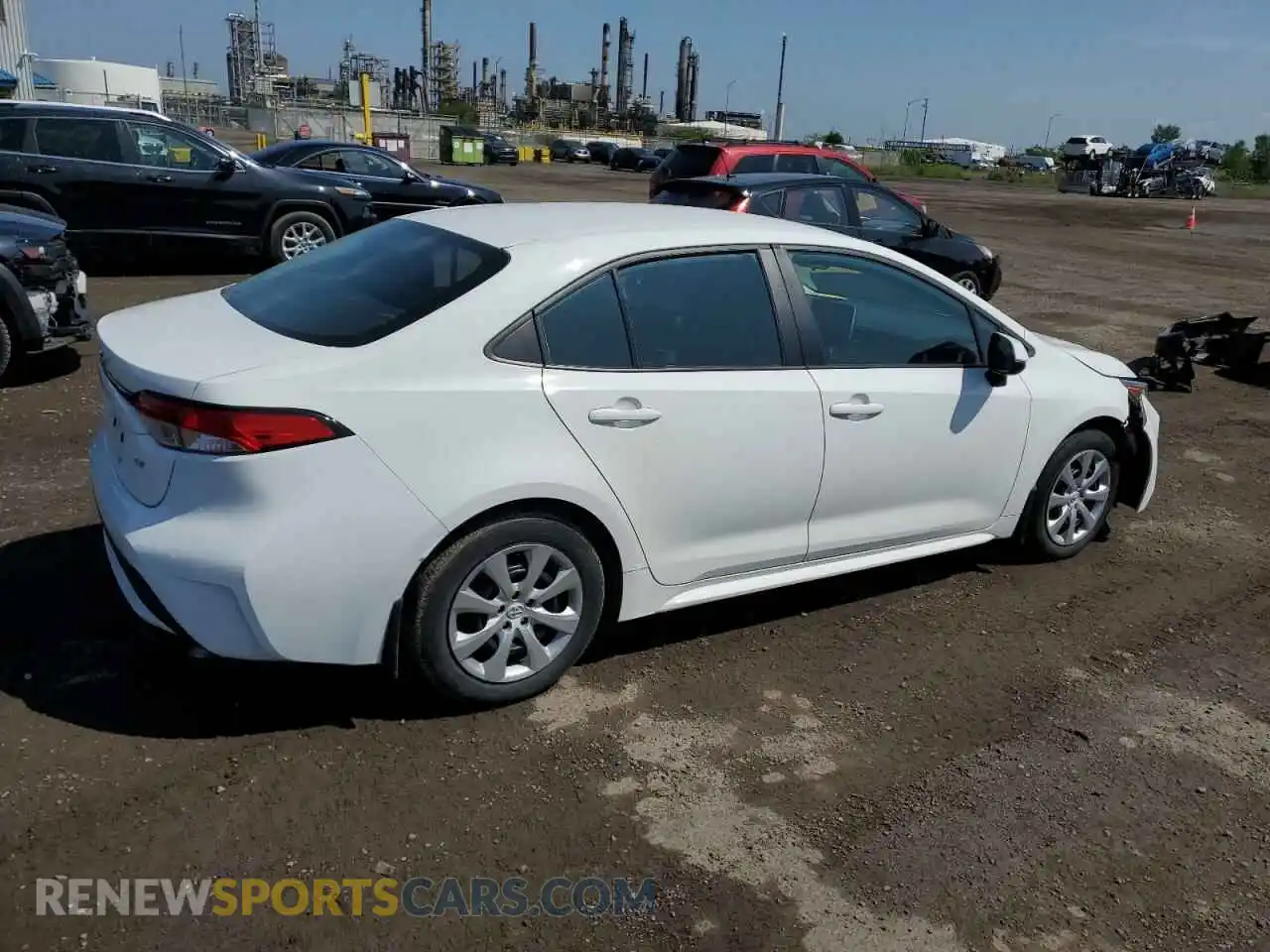 3 Фотография поврежденного автомобиля 5YFBPRBEXLP052795 TOYOTA COROLLA 2020