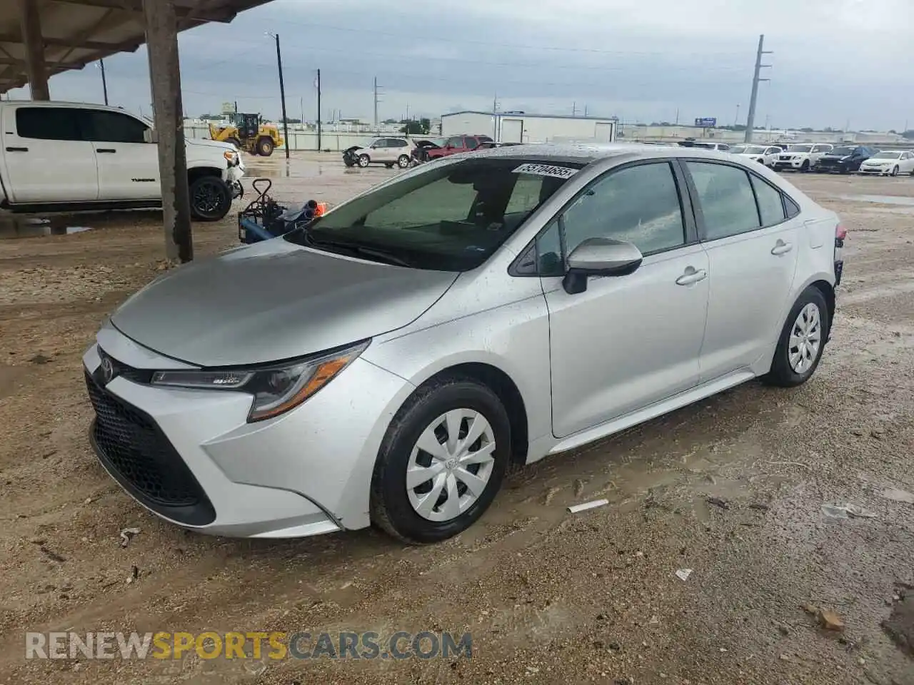 1 Photograph of a damaged car 5YFDPRAE1LP026256 TOYOTA COROLLA 2020
