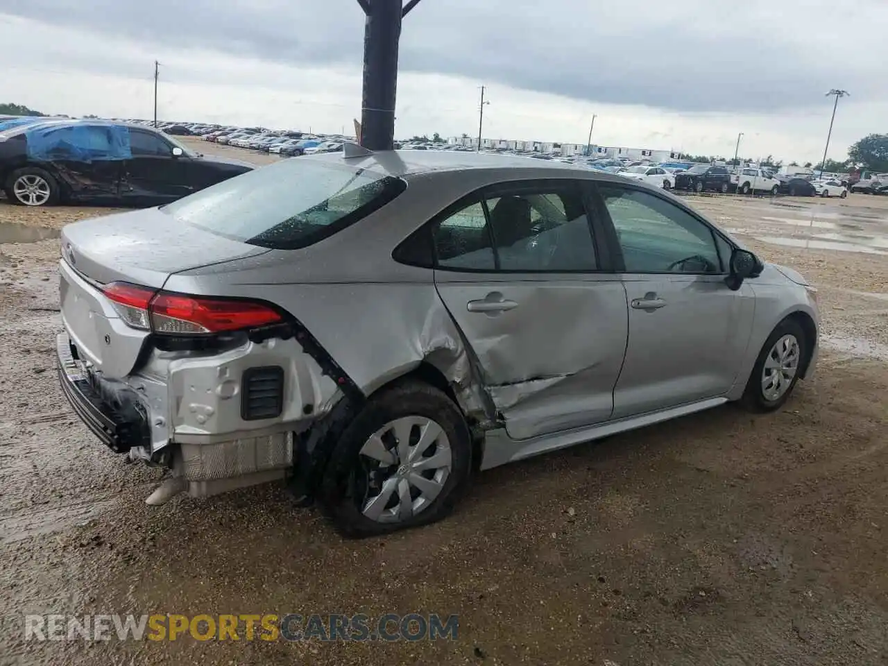 3 Photograph of a damaged car 5YFDPRAE1LP026256 TOYOTA COROLLA 2020