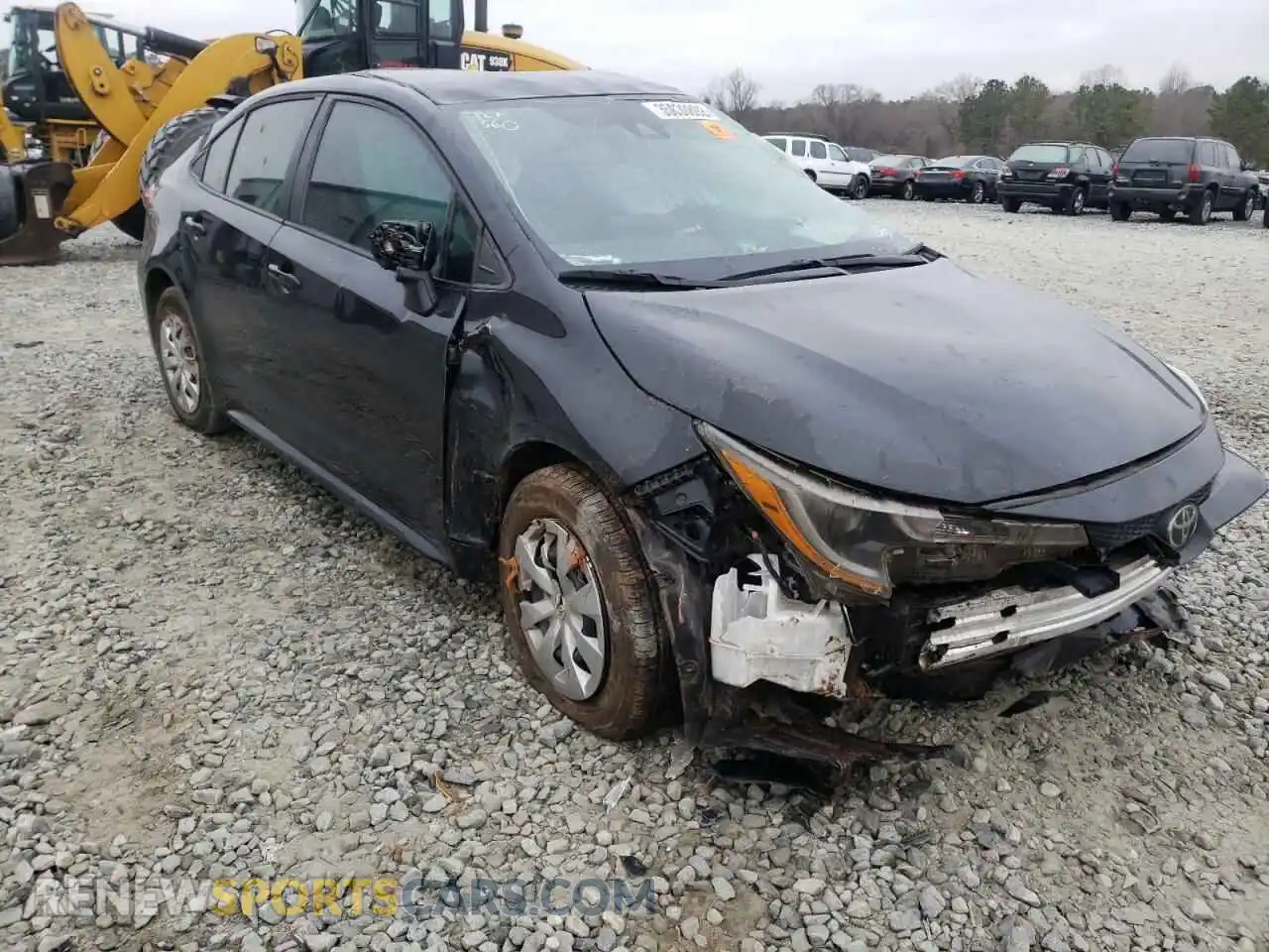 1 fotografías del automóvil dañado 5YFDPRAE1LP040805 TOYOTA COROLLA 2020