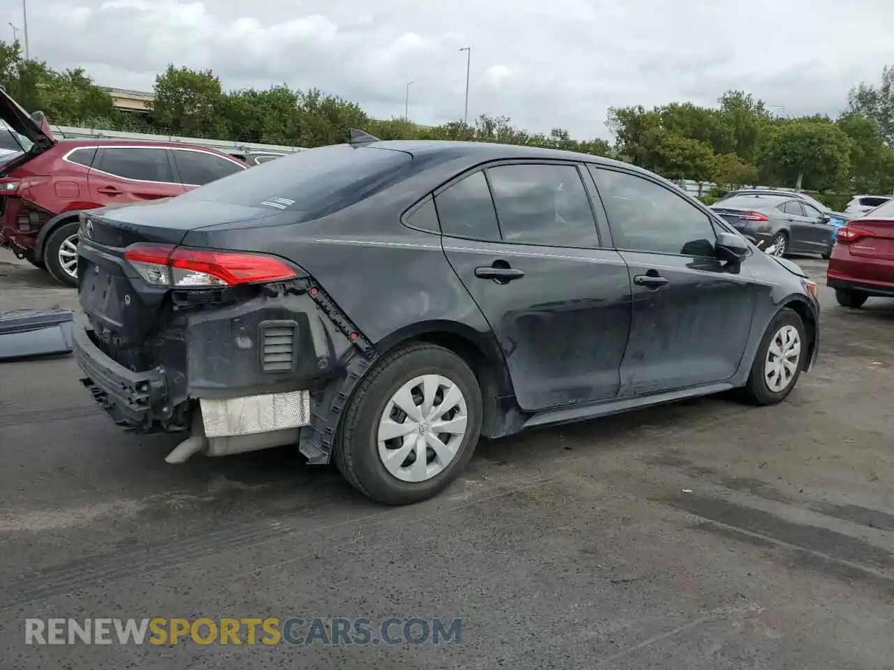 3 Photograph of a damaged car 5YFDPRAE1LP110125 TOYOTA COROLLA 2020