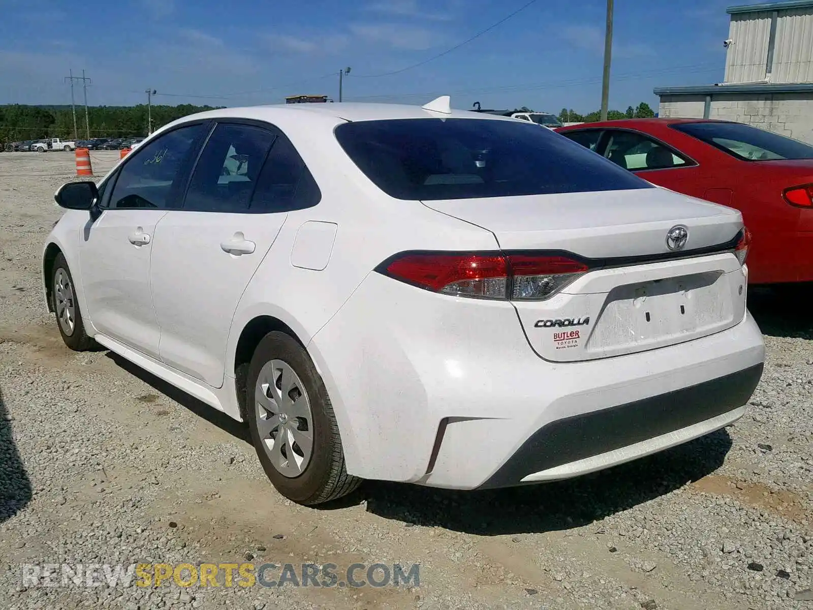 3 Photograph of a damaged car 5YFDPRAE2LP009787 TOYOTA COROLLA 2020