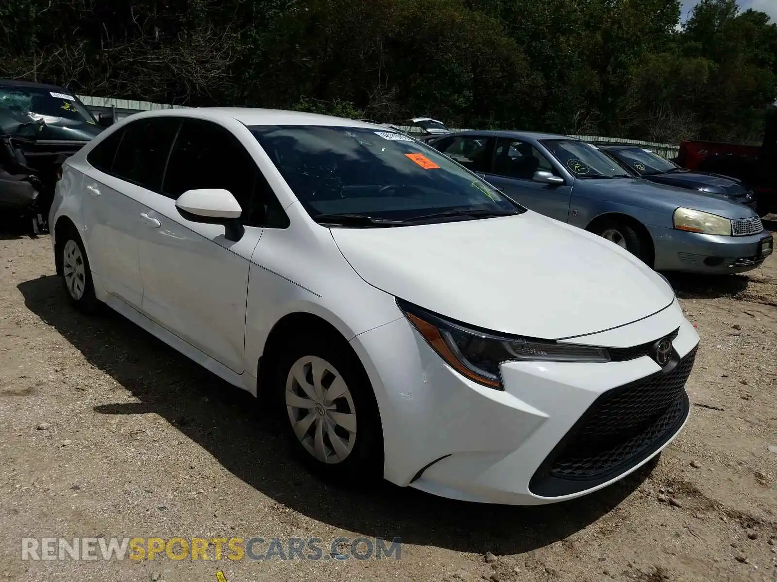 1 Photograph of a damaged car 5YFDPRAE2LP040117 TOYOTA COROLLA 2020