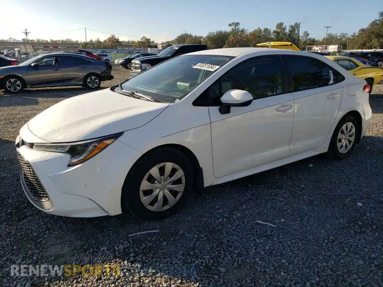 1 Photograph of a damaged car 5YFDPRAE2LP056561 TOYOTA COROLLA 2020