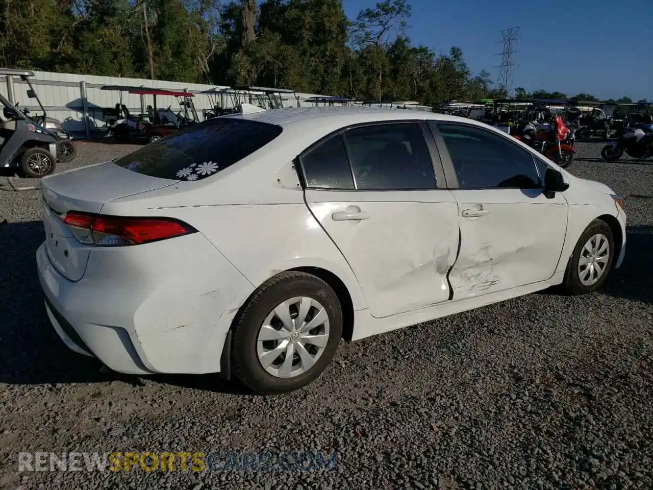 3 Photograph of a damaged car 5YFDPRAE2LP056561 TOYOTA COROLLA 2020