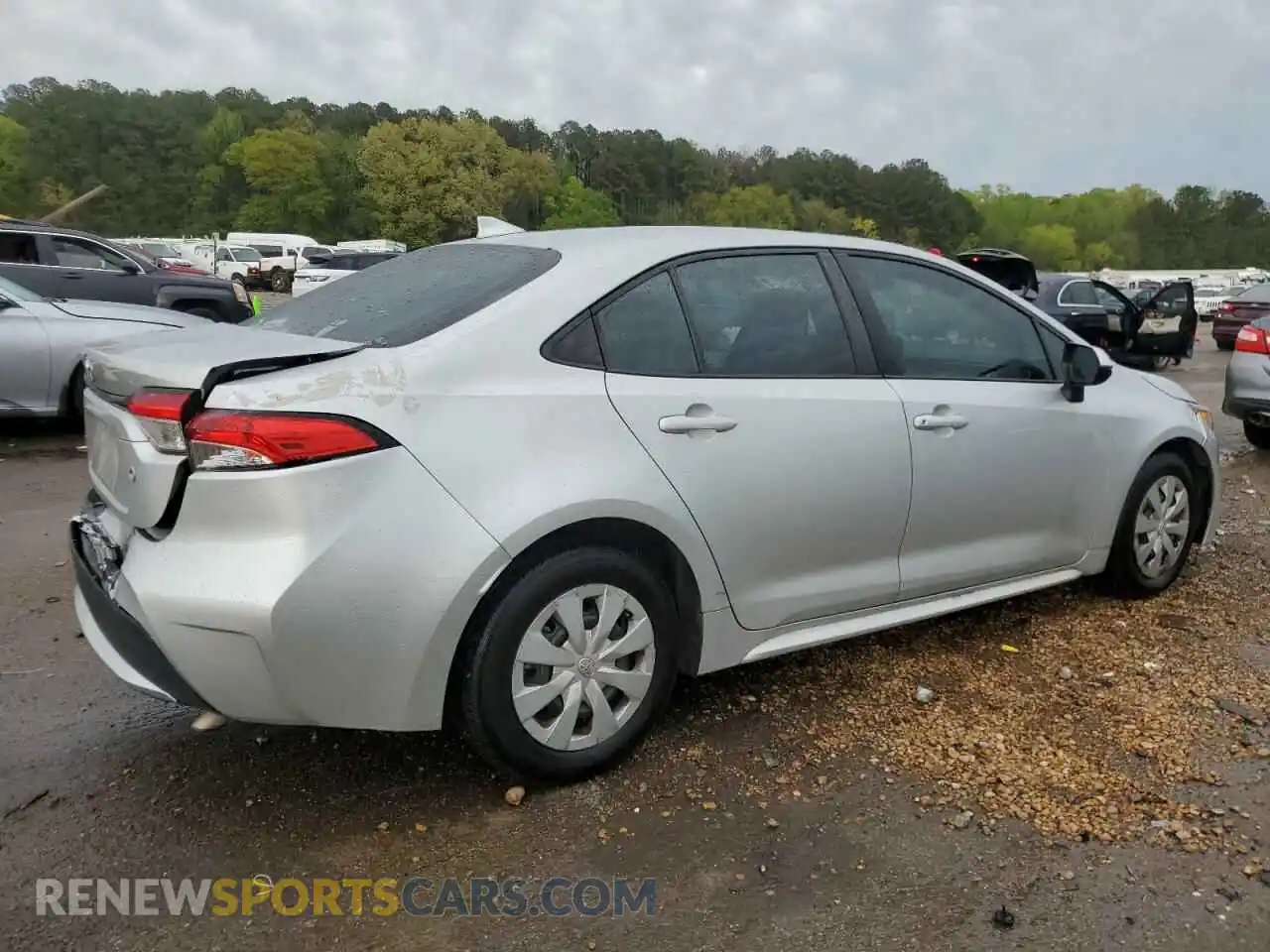 3 fotografías del automóvil dañado 5YFDPRAE3LP074230 TOYOTA COROLLA 2020