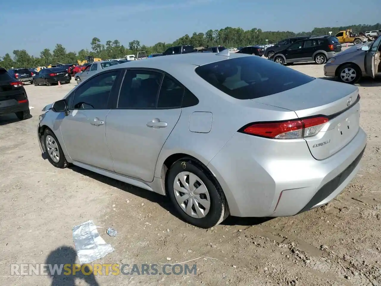 2 Photograph of a damaged car 5YFDPRAE3LP106528 TOYOTA COROLLA 2020