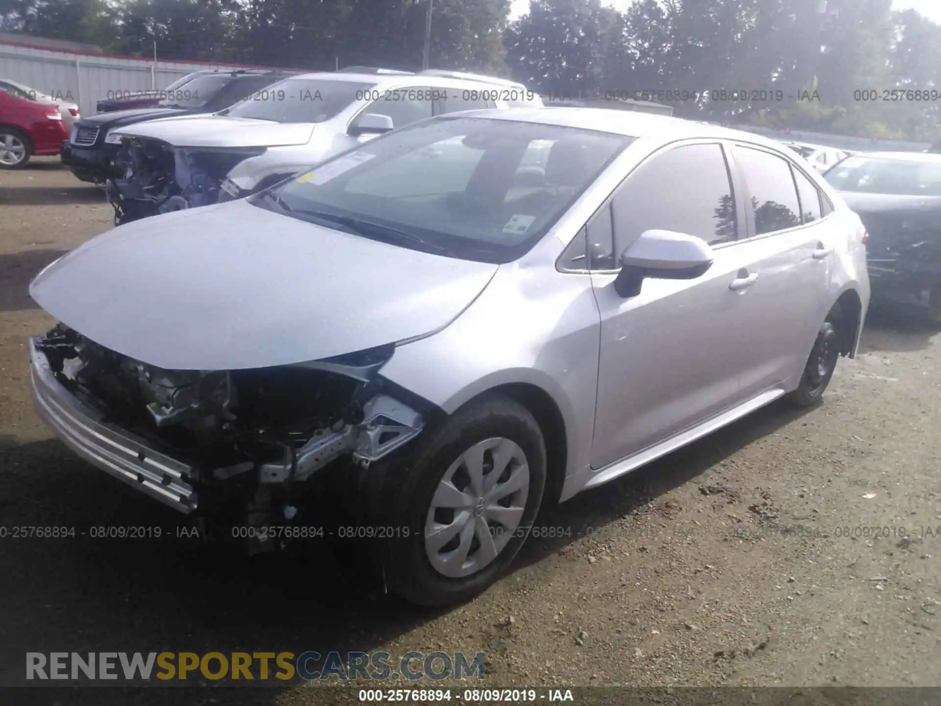 2 Photograph of a damaged car 5YFDPRAE4LP010939 TOYOTA COROLLA 2020