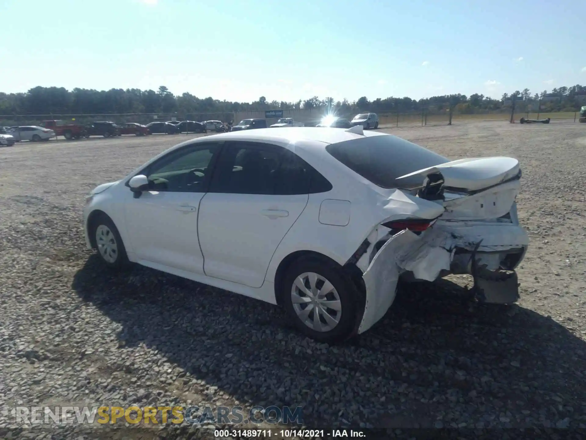 3 Photograph of a damaged car 5YFDPRAE4LP137979 TOYOTA COROLLA 2020