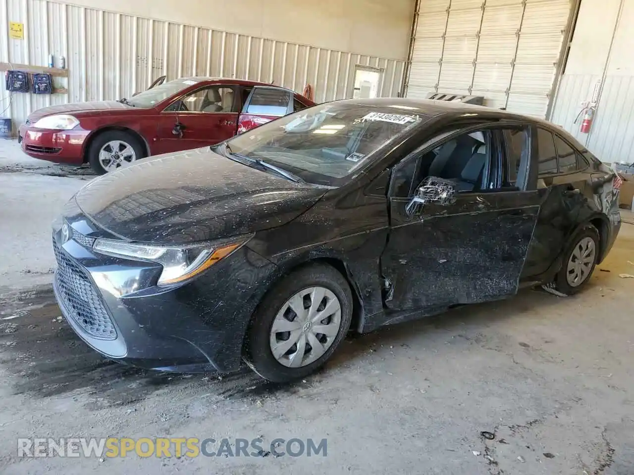 1 Photograph of a damaged car 5YFDPRAE5LP064556 TOYOTA COROLLA 2020