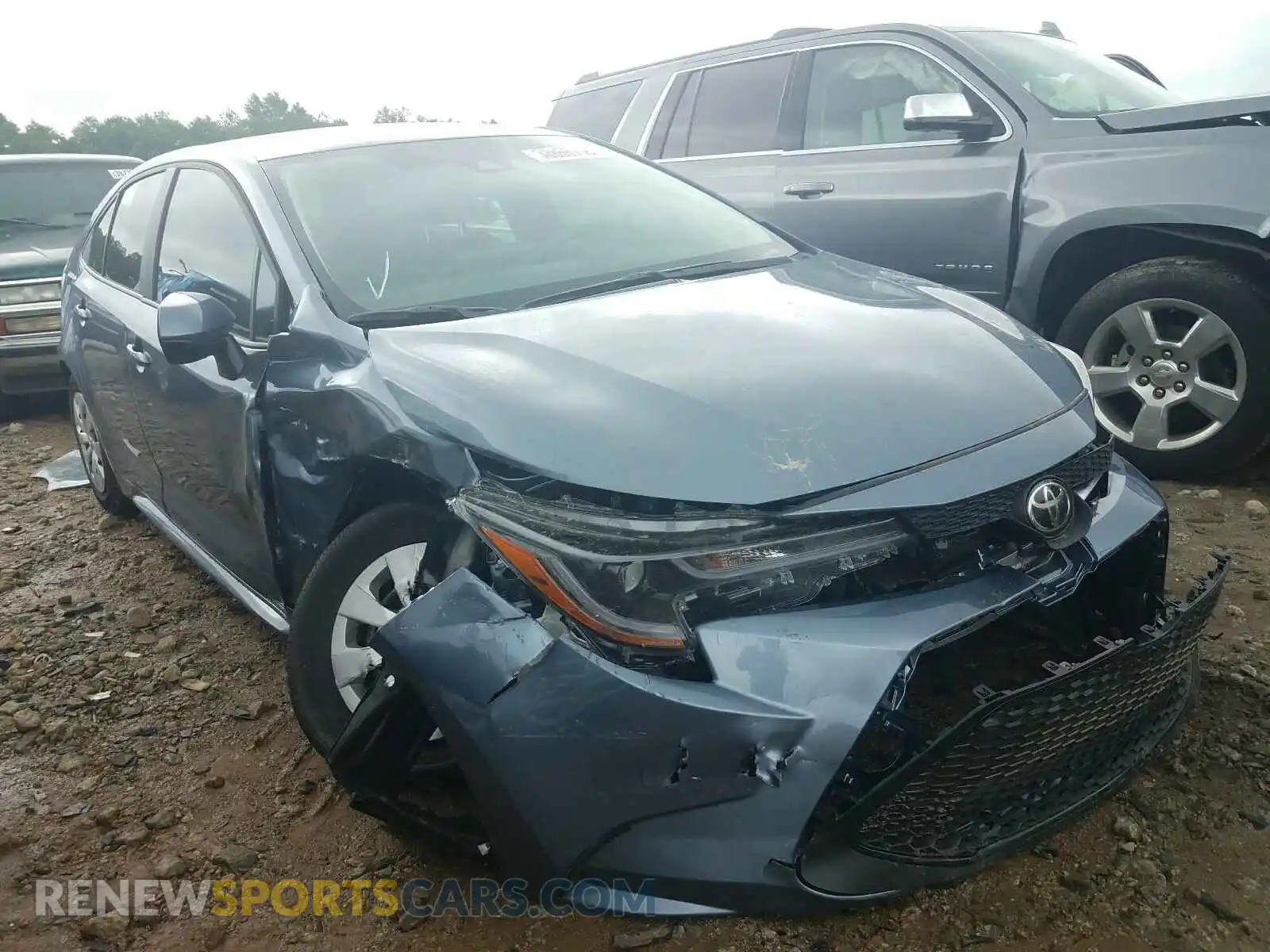 1 Photograph of a damaged car 5YFDPRAE5LP107843 TOYOTA COROLLA 2020